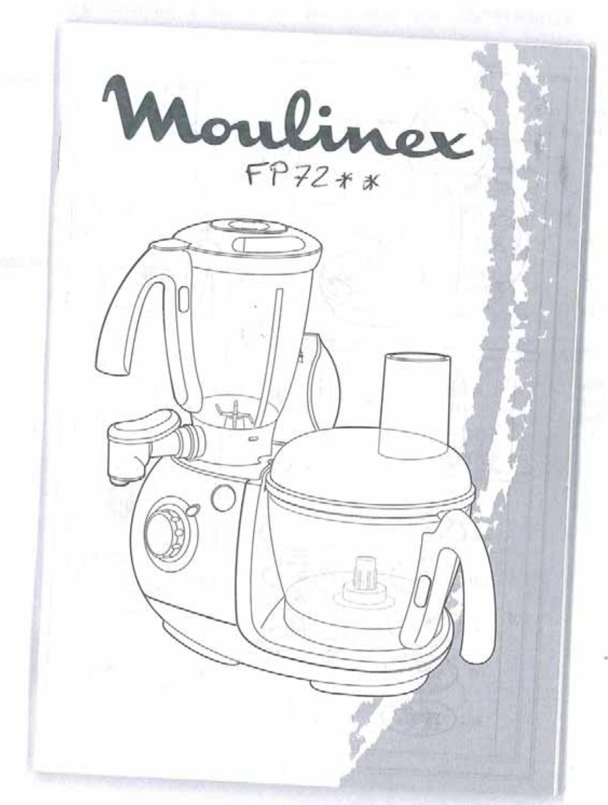 MOULINEX FP7231, FP7251, FP7211, Odacio 3 User Manual