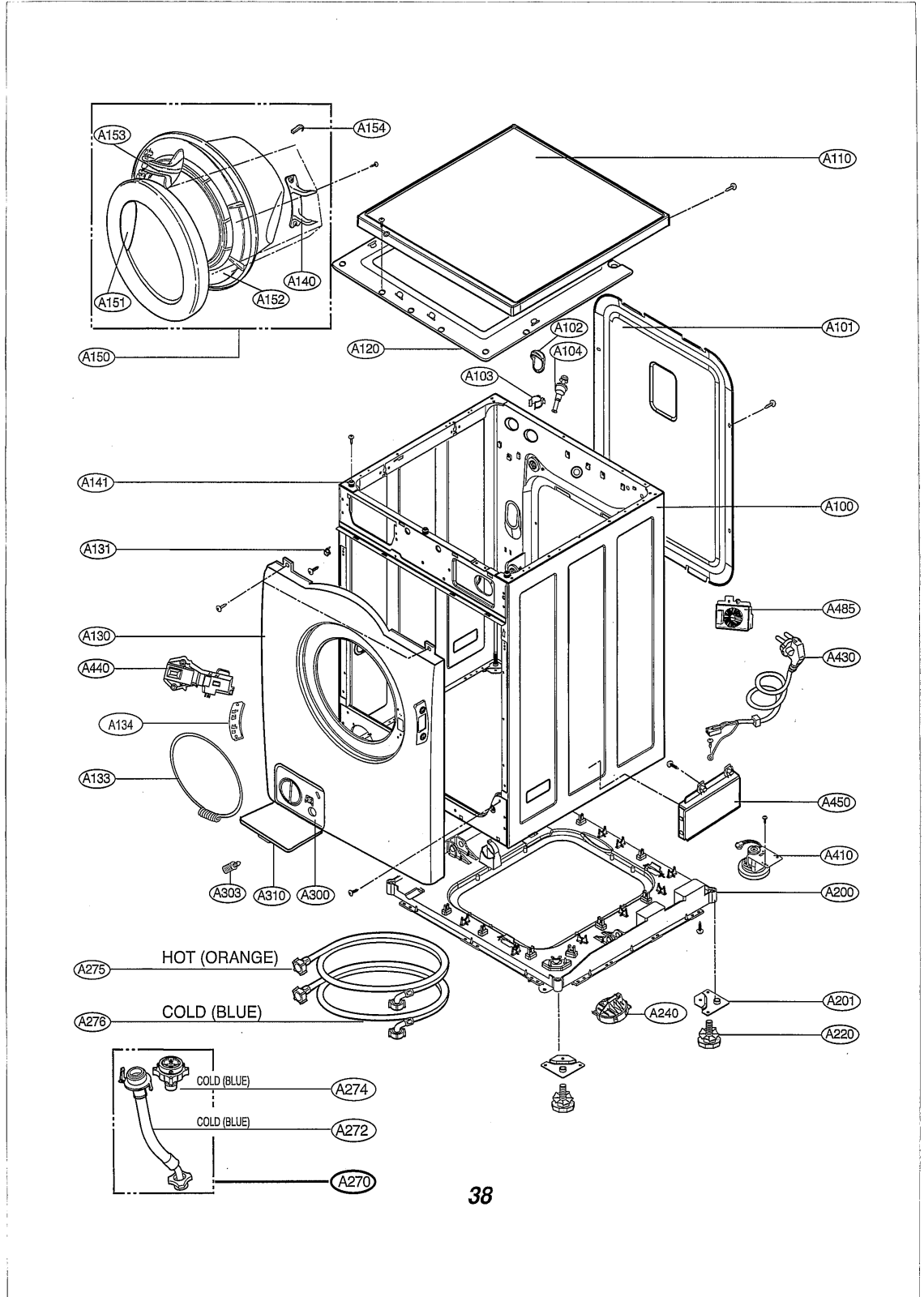 LG WD-14311RDK User Manual