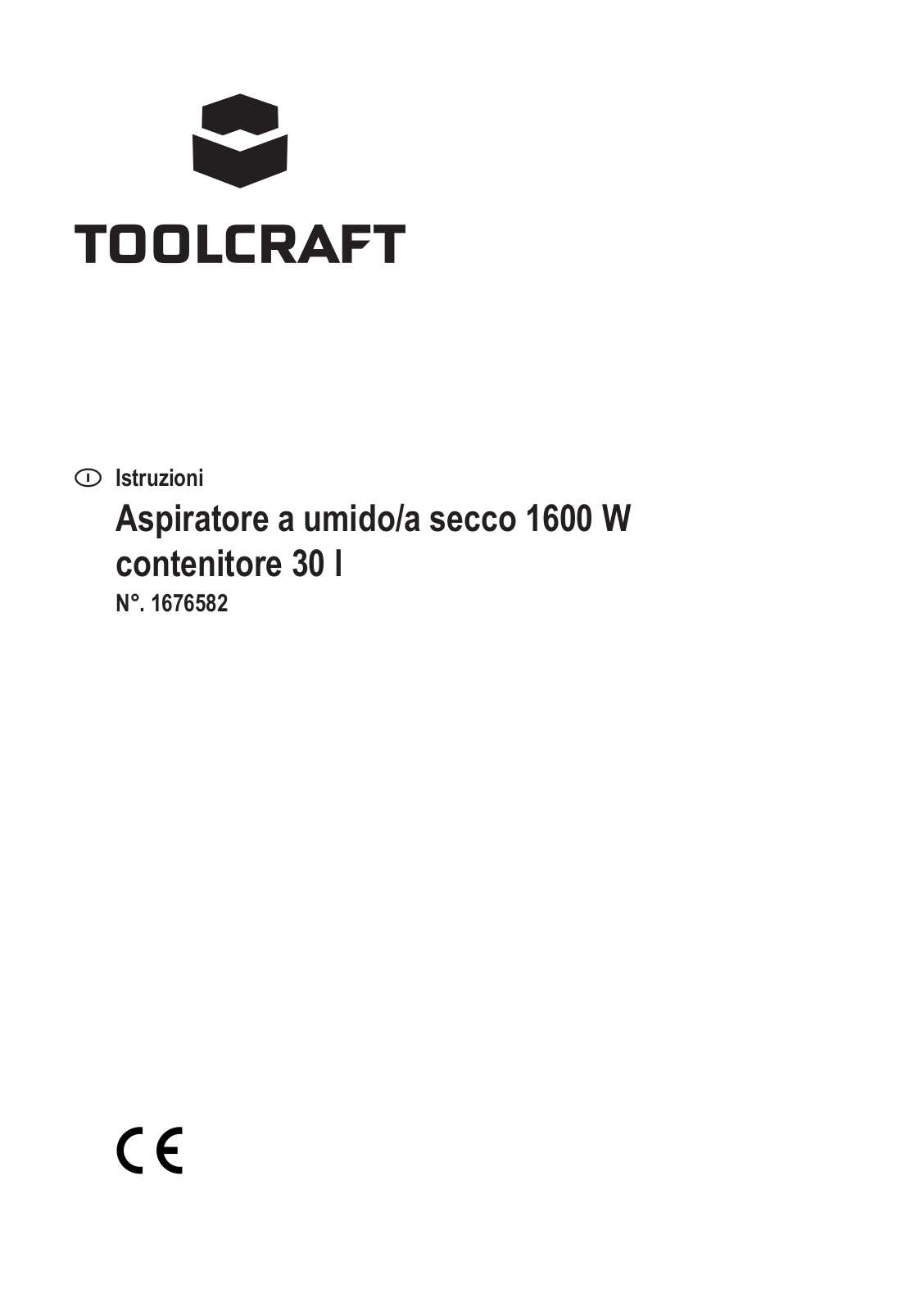 TOOLCRAFT 1676582 Instructions