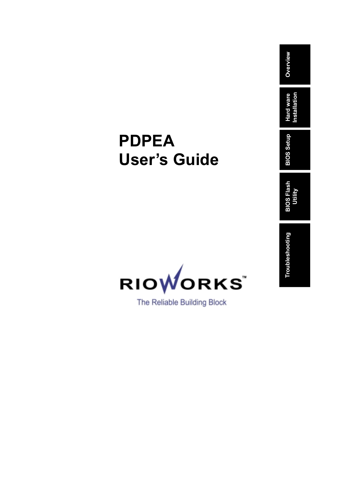 RioWorks PDPEA User Manual - ManualMachine.com