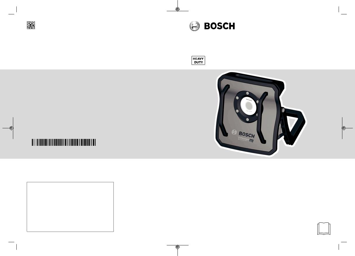 Bosch GLI 18V-10000 C User Manual