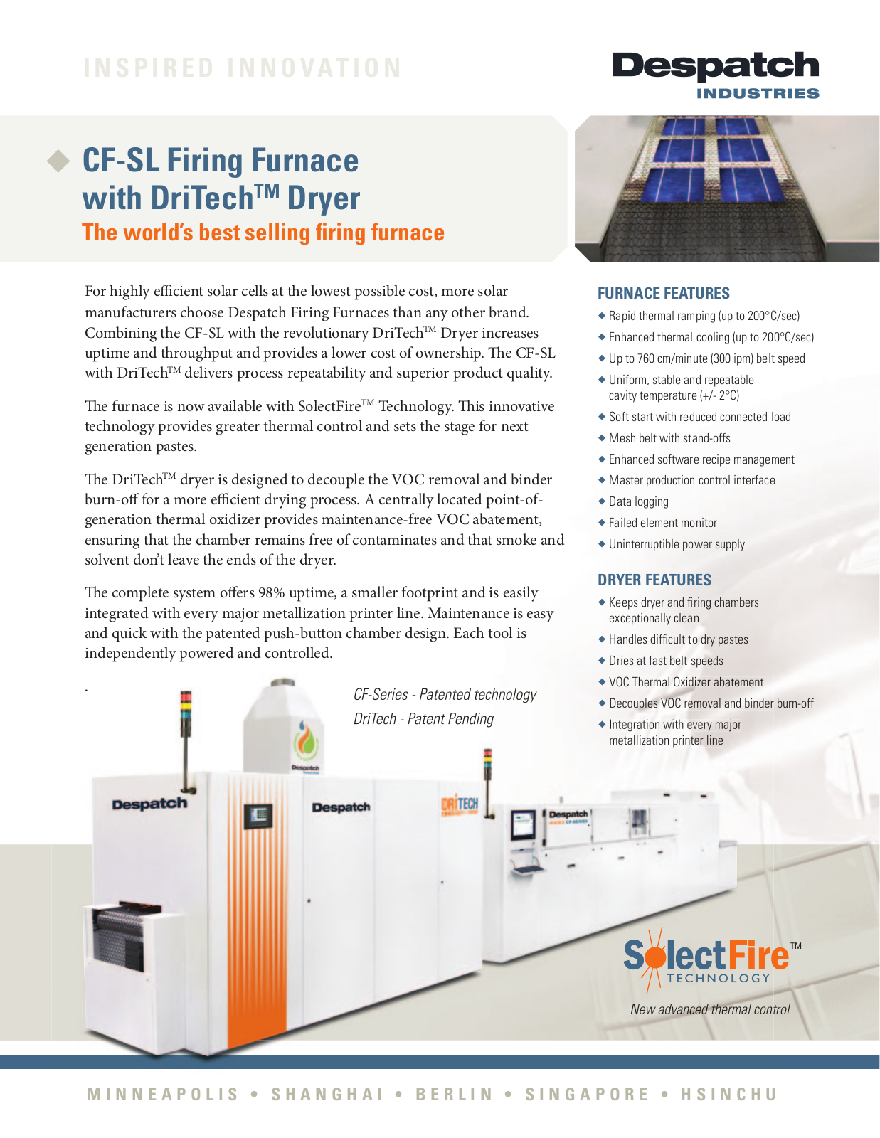 Despatch CF-SL User Manual