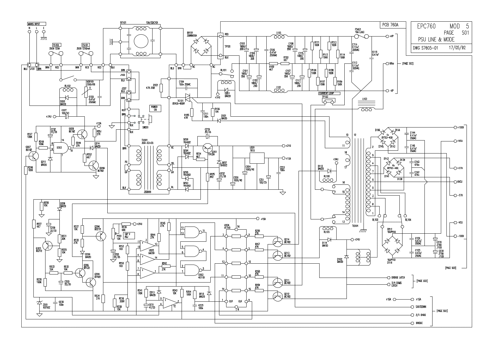 BSS EPC-760, EPC-760-1, EPC-1, EPC-7605 User Manual