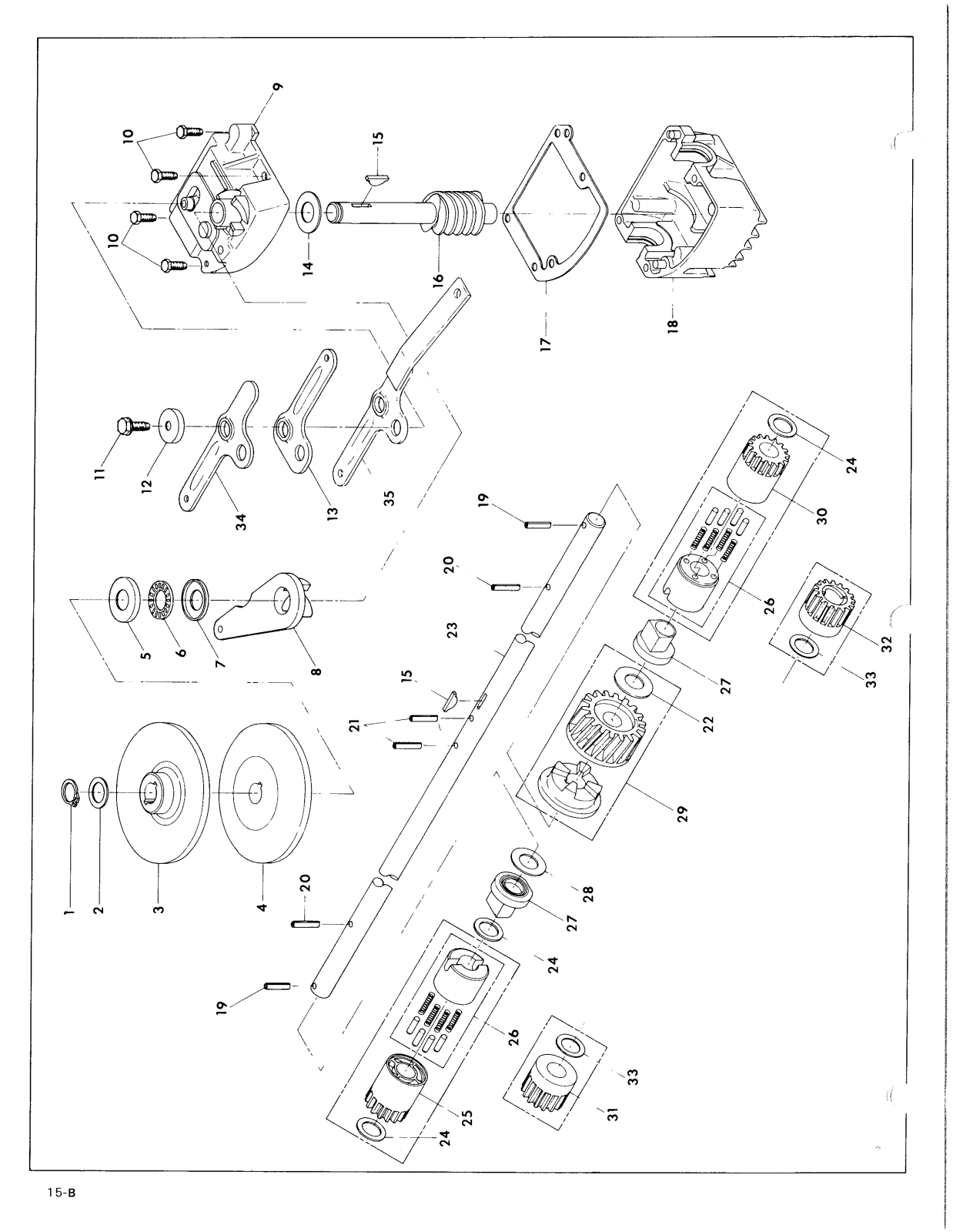 Dana 2840 Parts List