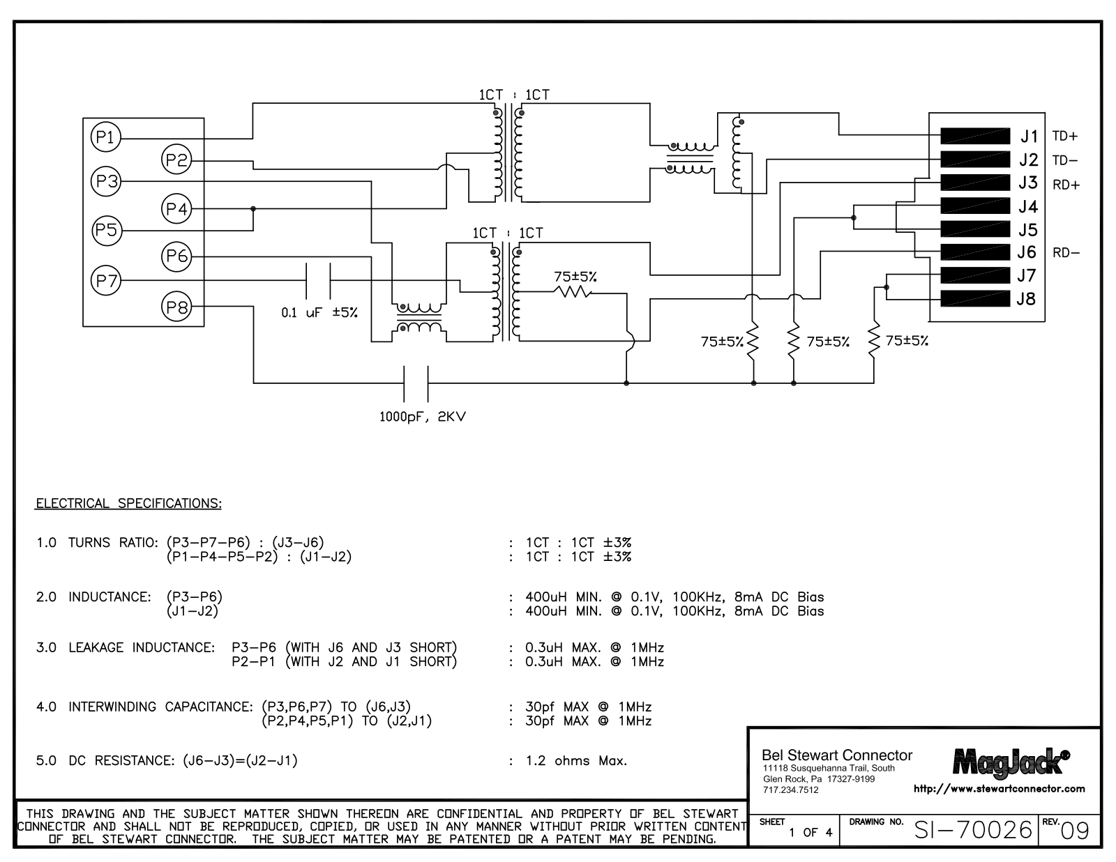 MagJack SI-70026 Service Manual