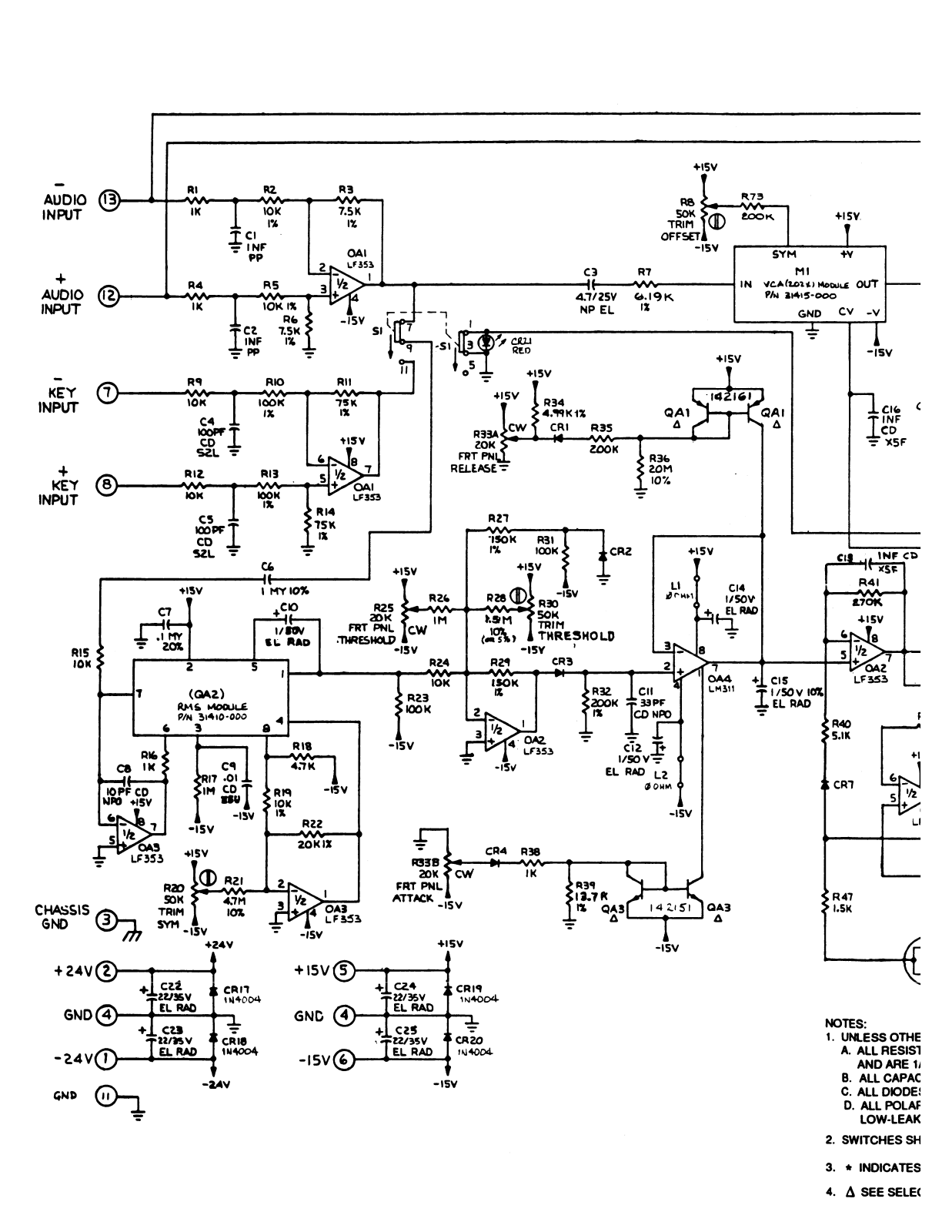 DBX 904DeEsser-rev Schematic