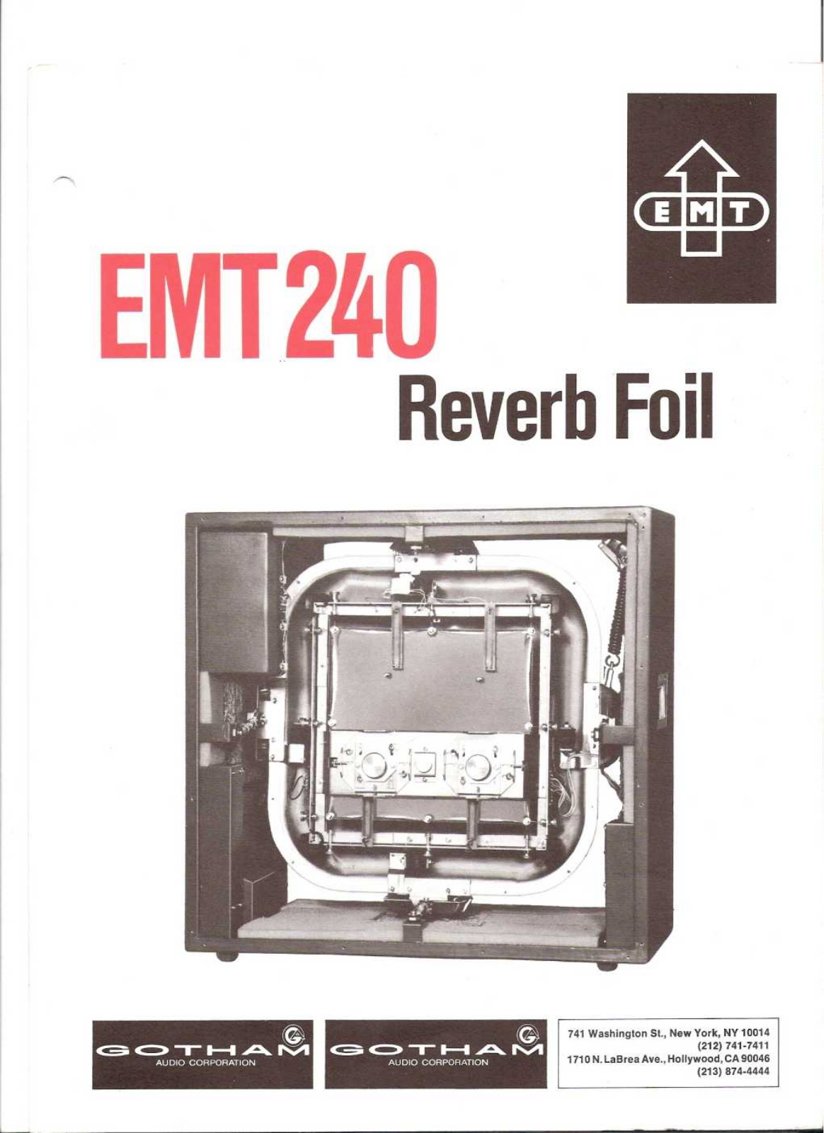 EMT 240 Brochure