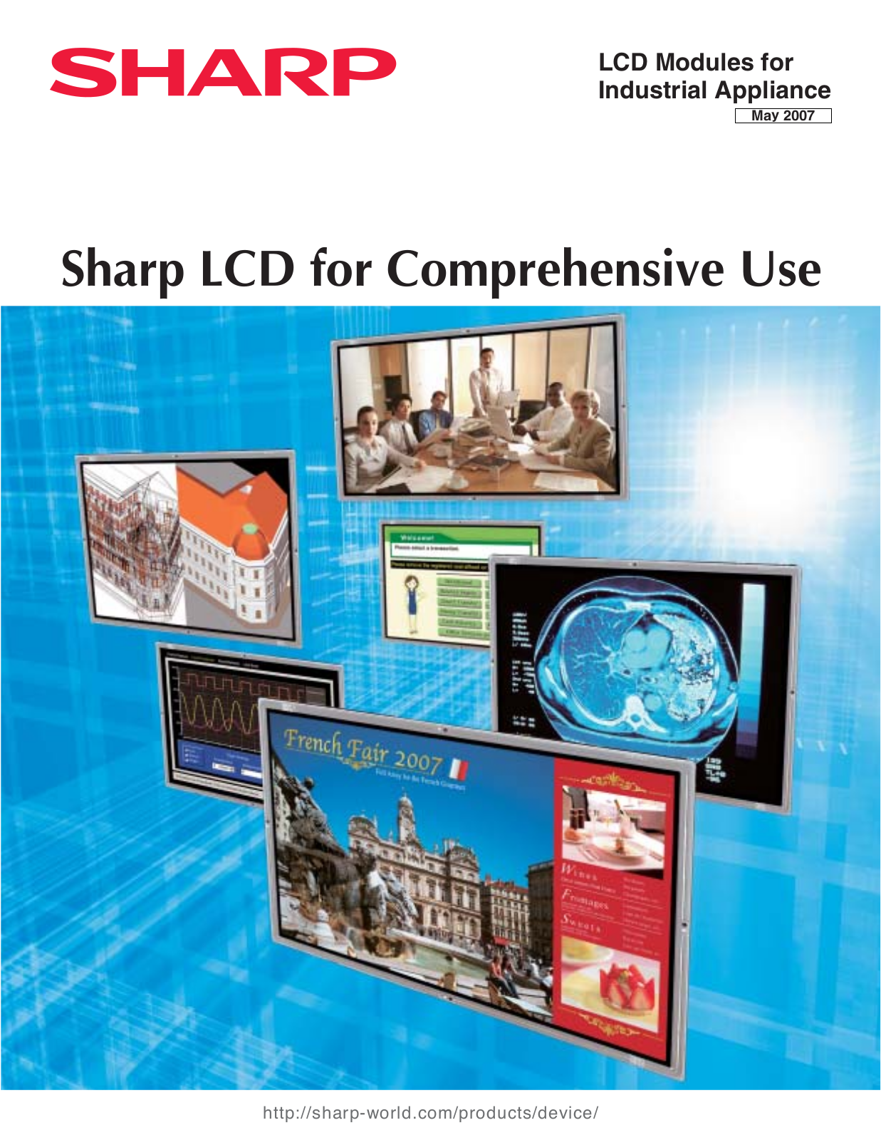 Sharp LCD Modules for Industrial Appliance User Manual