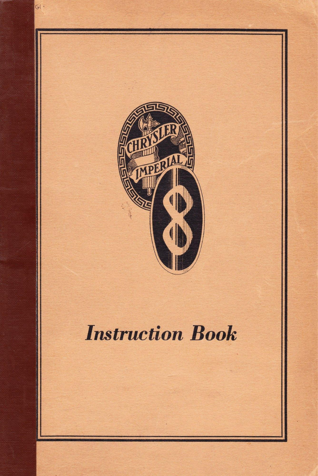 Chrysler 1930 Operating Instructions