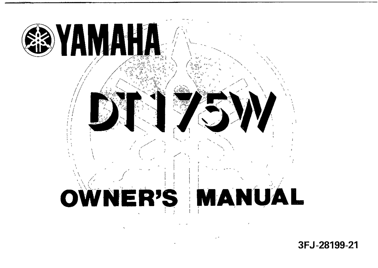 Yamaha DT175 W 1989 Owner's manual