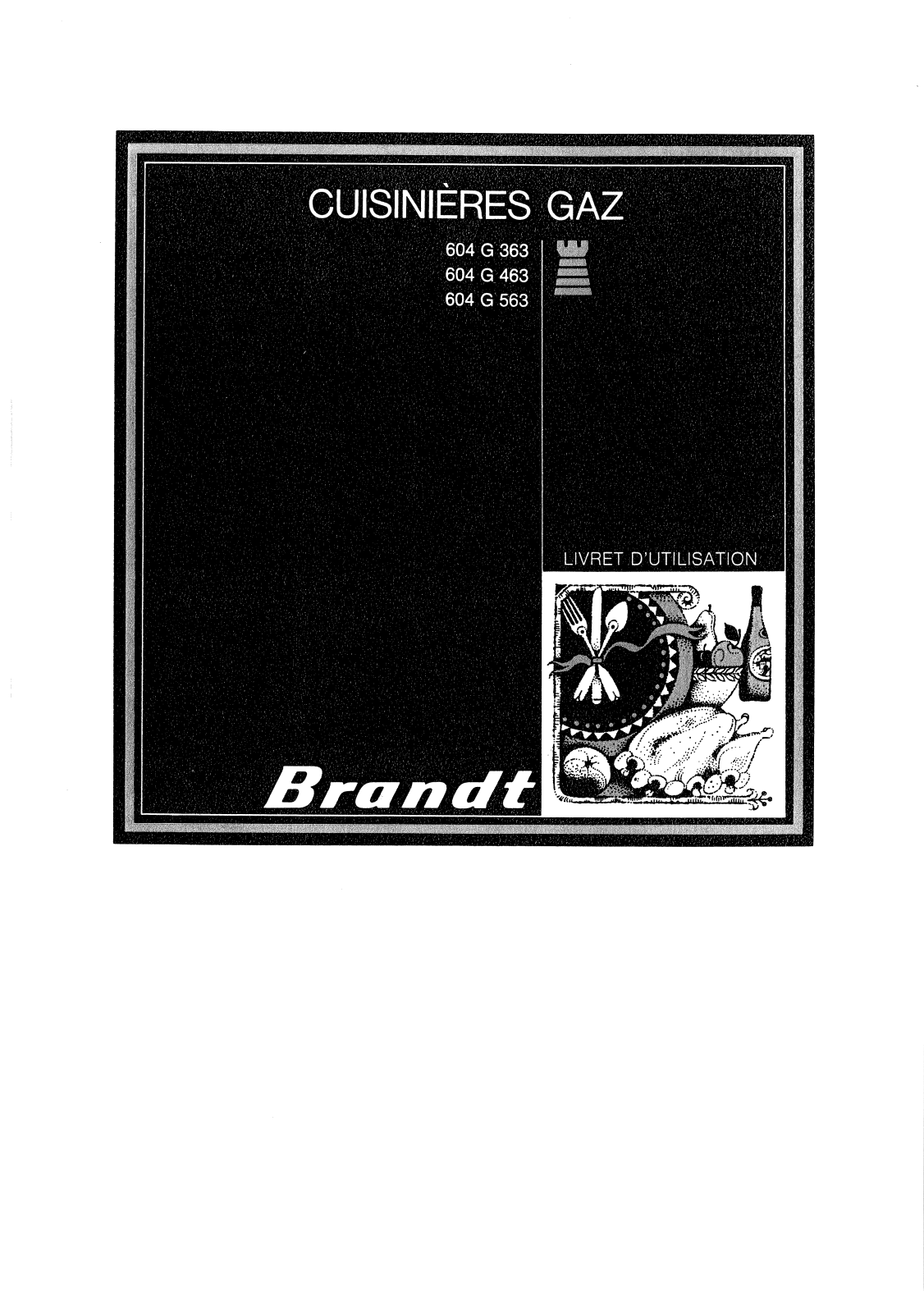 BRANDT 604G56, 604G36, 604G46 User Manual