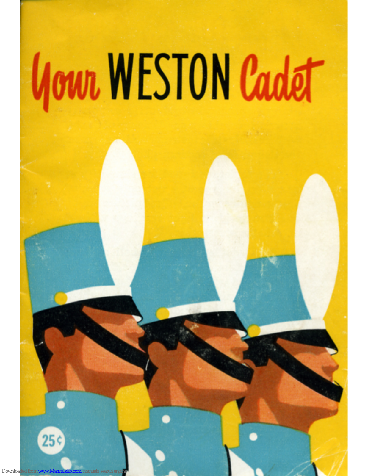 Weston Cadet User Manual