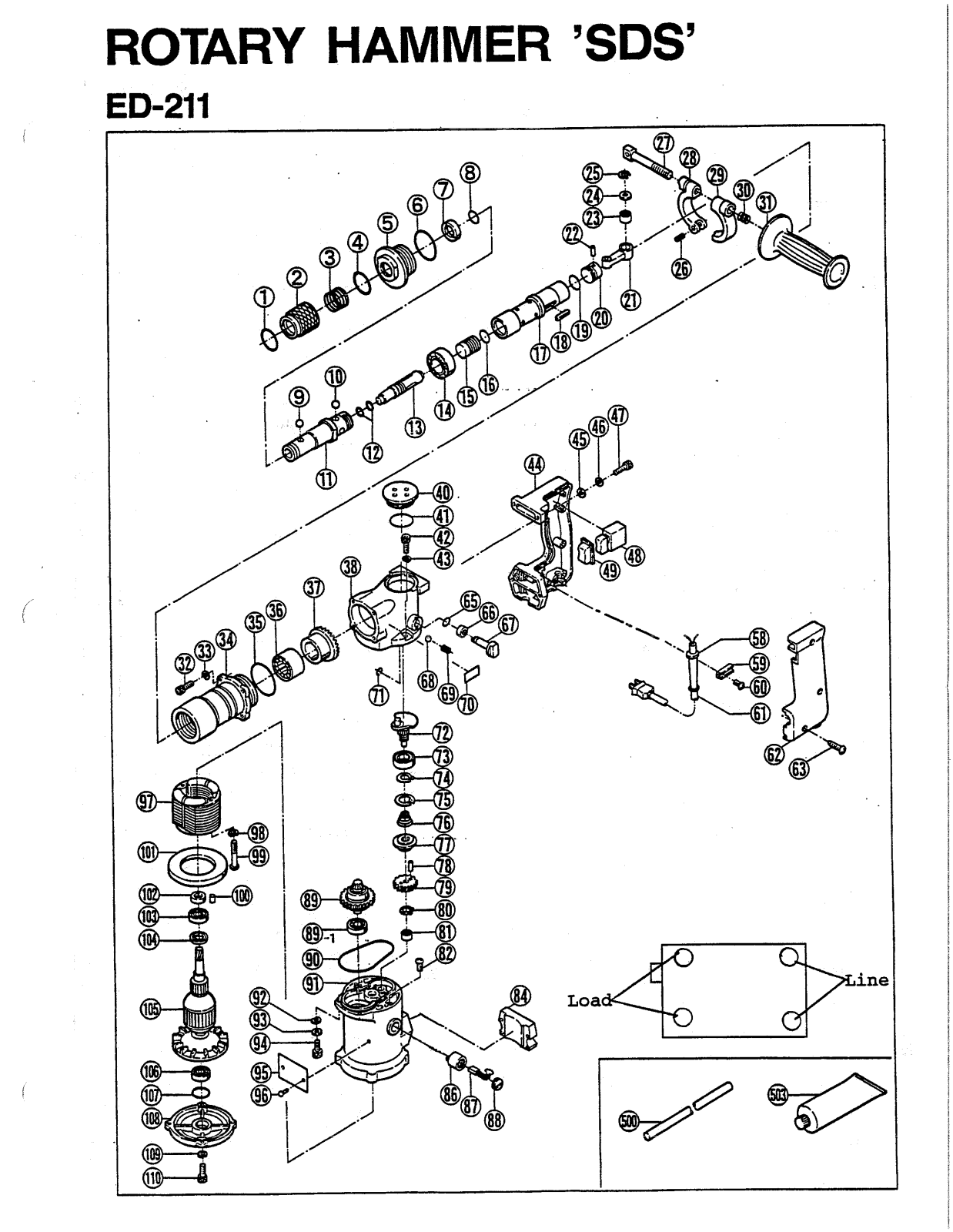 Ryobi ED211 User Manual