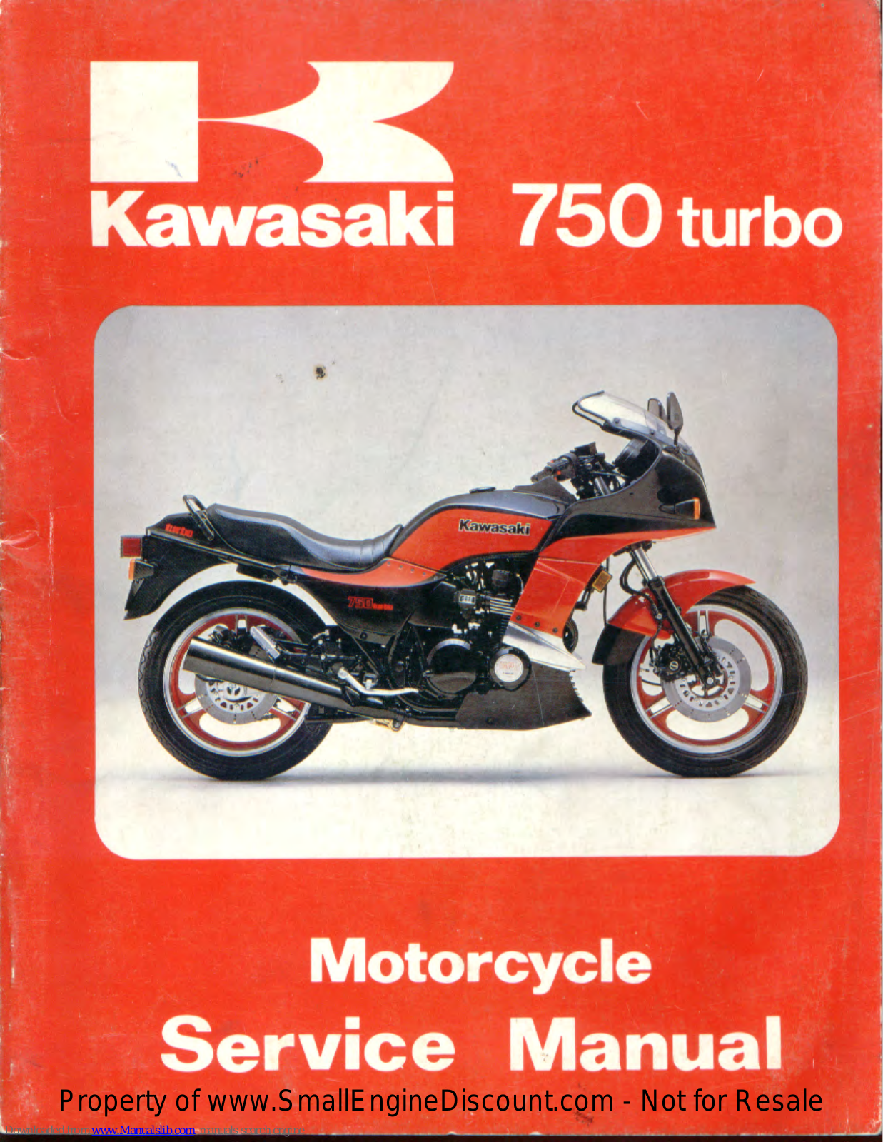 KAWASAKI 750 Turbo User Manual