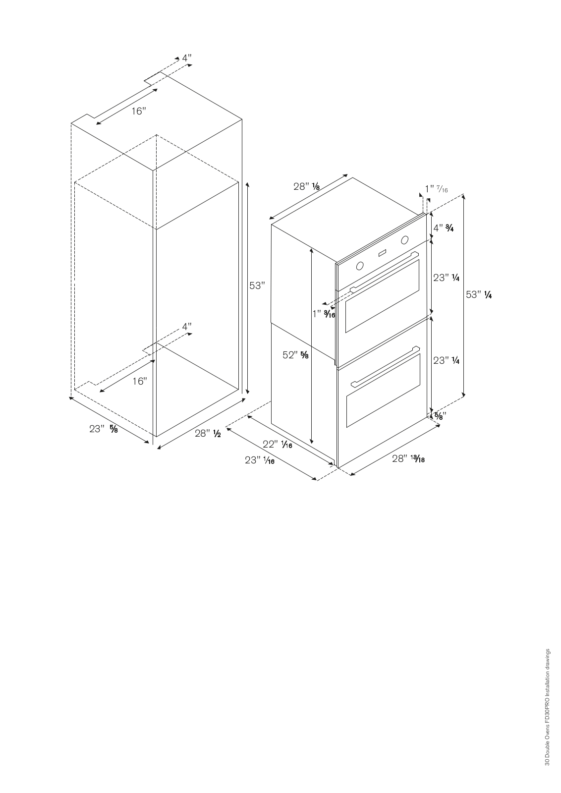 Bertazzoni FD30CONXE Installation Guide