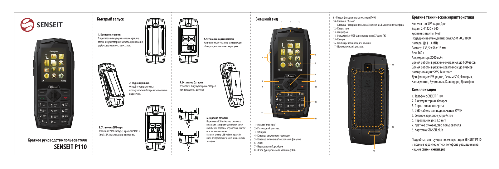 Senseit P110 User Manual - ManualMachine.com