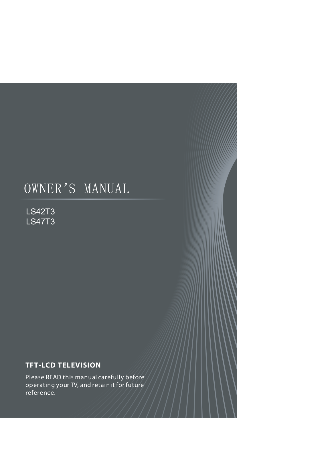 Haier LS42T3, LS47T3 User Manual