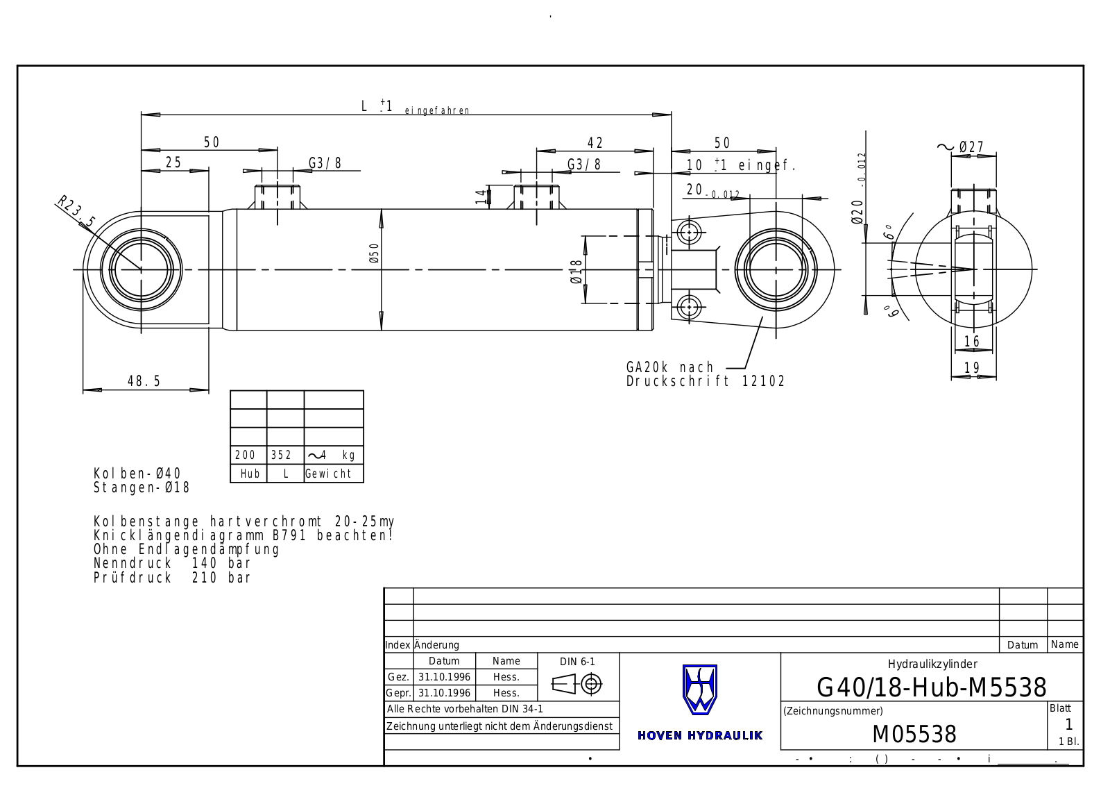 HOVEN M05538 Schematic