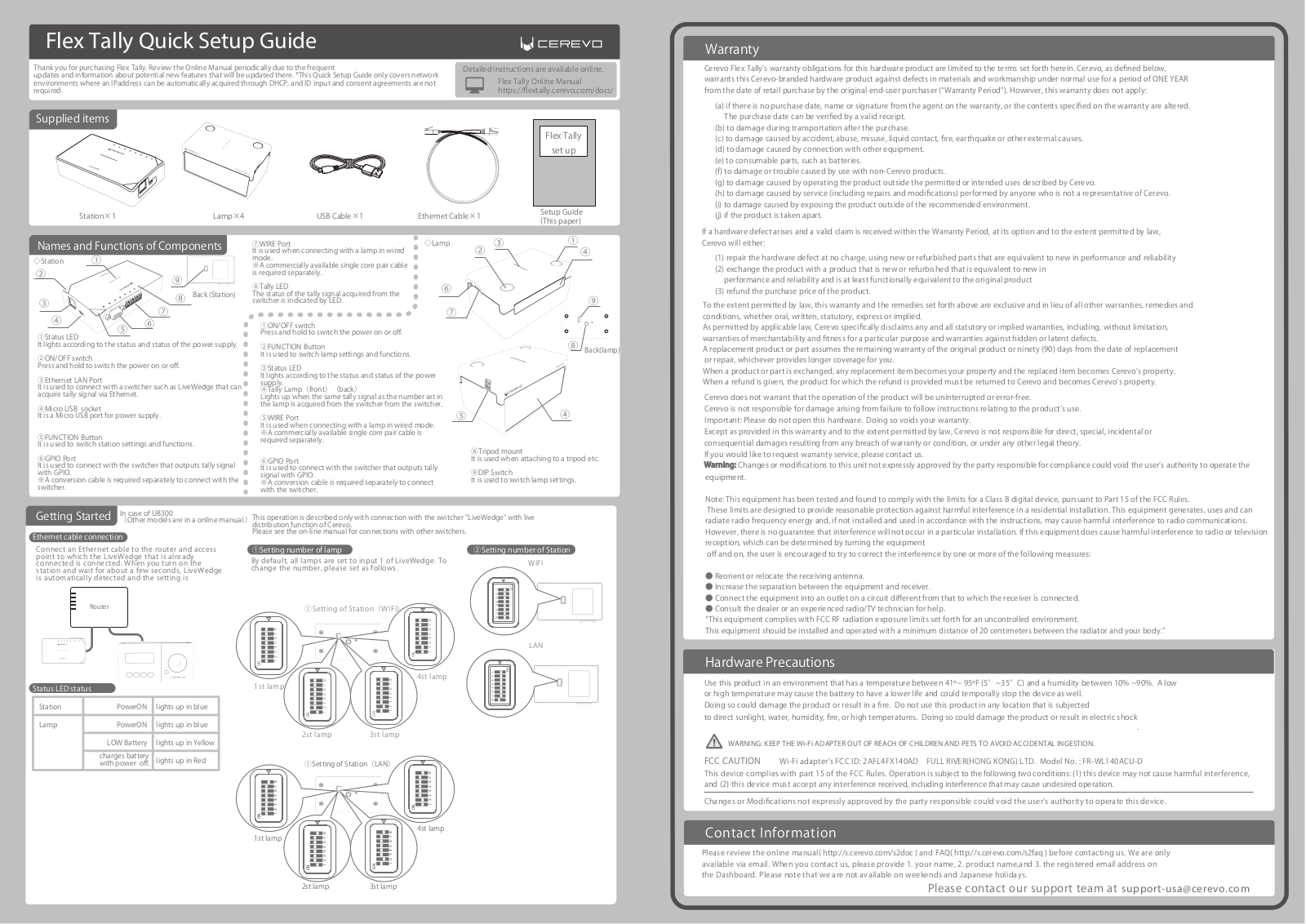 Cerevo CDPFT01BLP User Manual