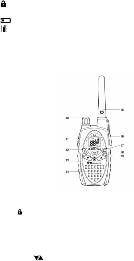 Midland G7 X-TRA TALK User guide