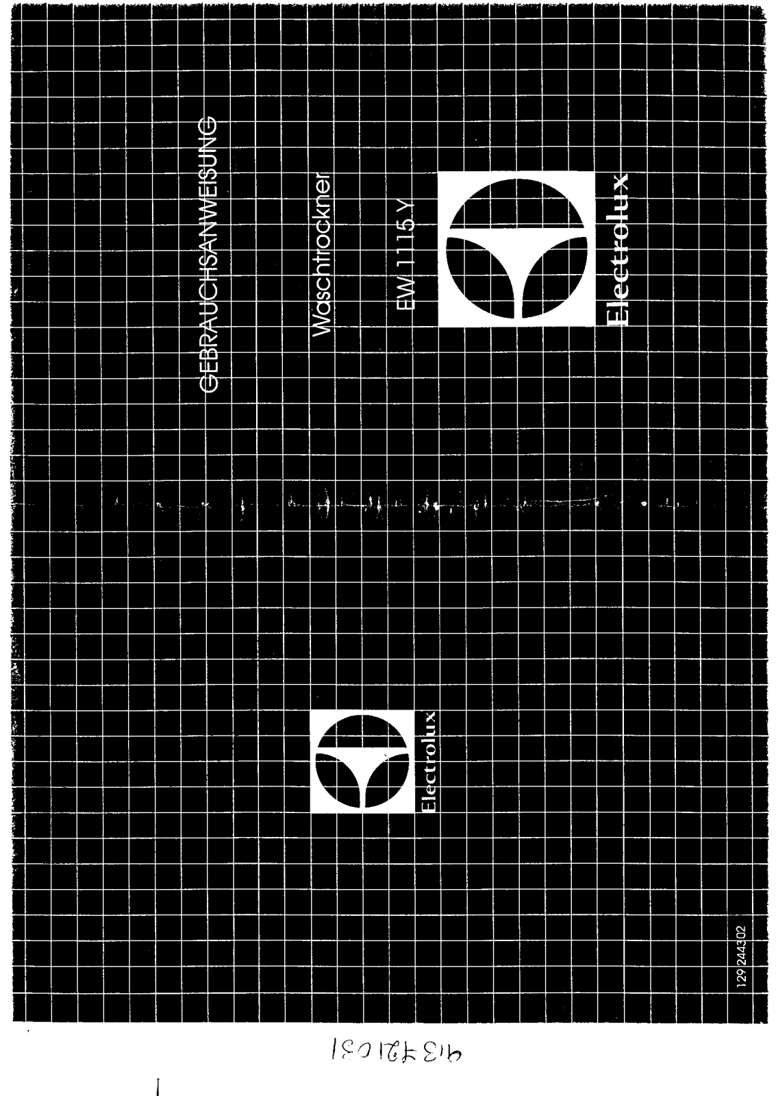 Electrolux EW1115Y User Manual