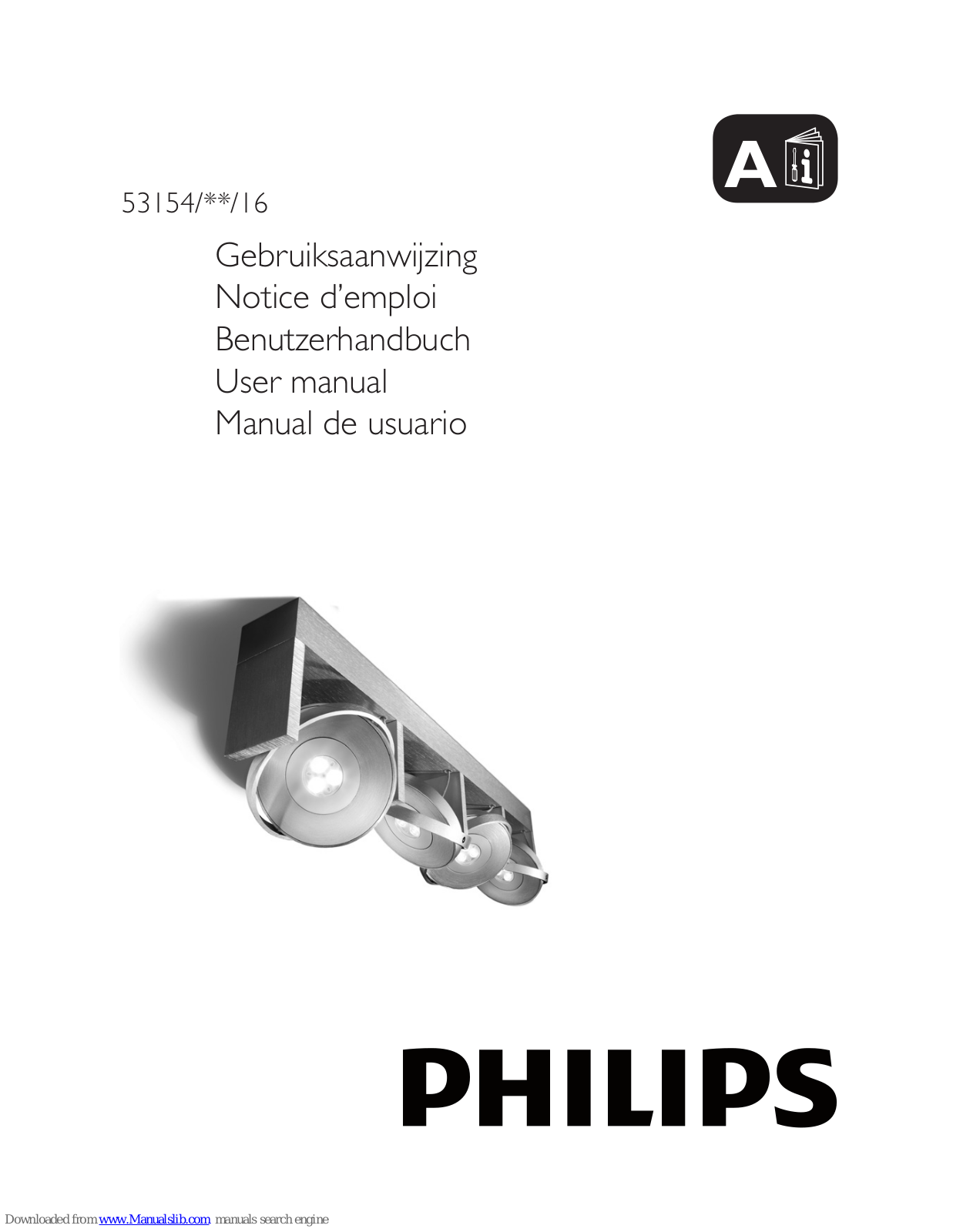 Philips 53154-48-16, 53154/**/16 User Manual - ManualMachine.com