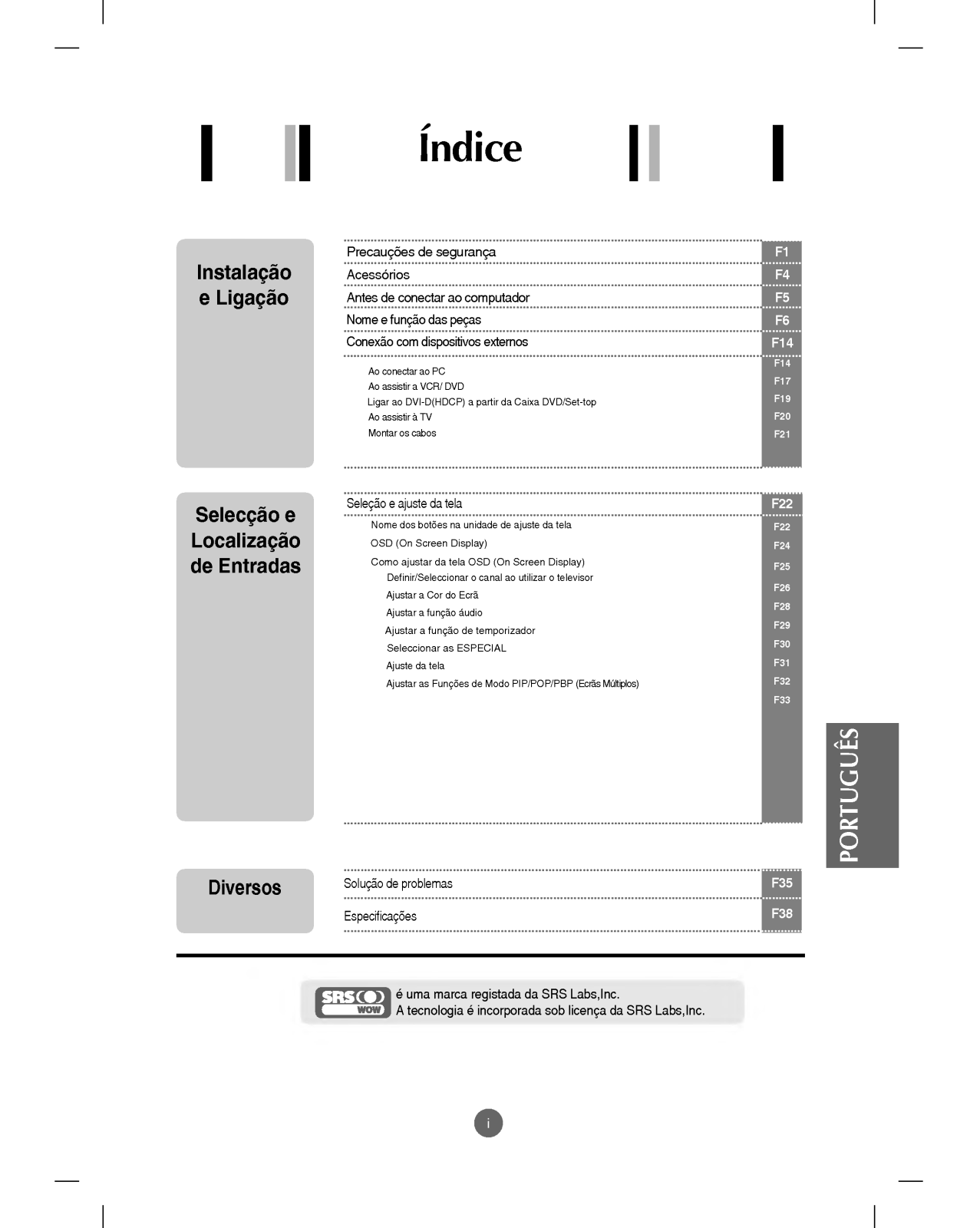 Lg M1940A, M1740A user Manual