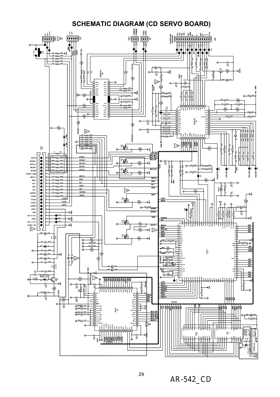 Lenoxx AR542 Schematic