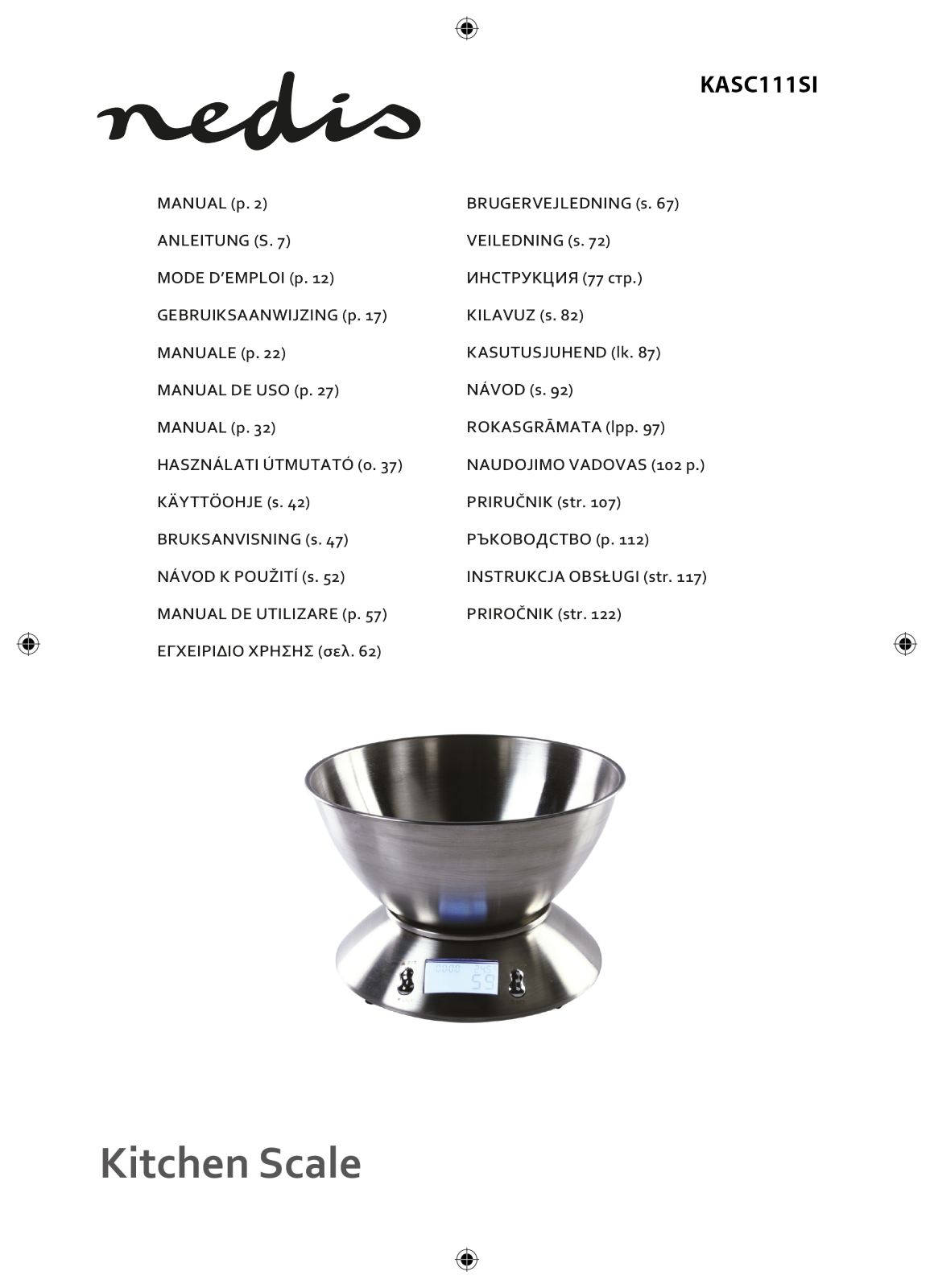 Nedis KASC111SI User guide - ManualMachine.com