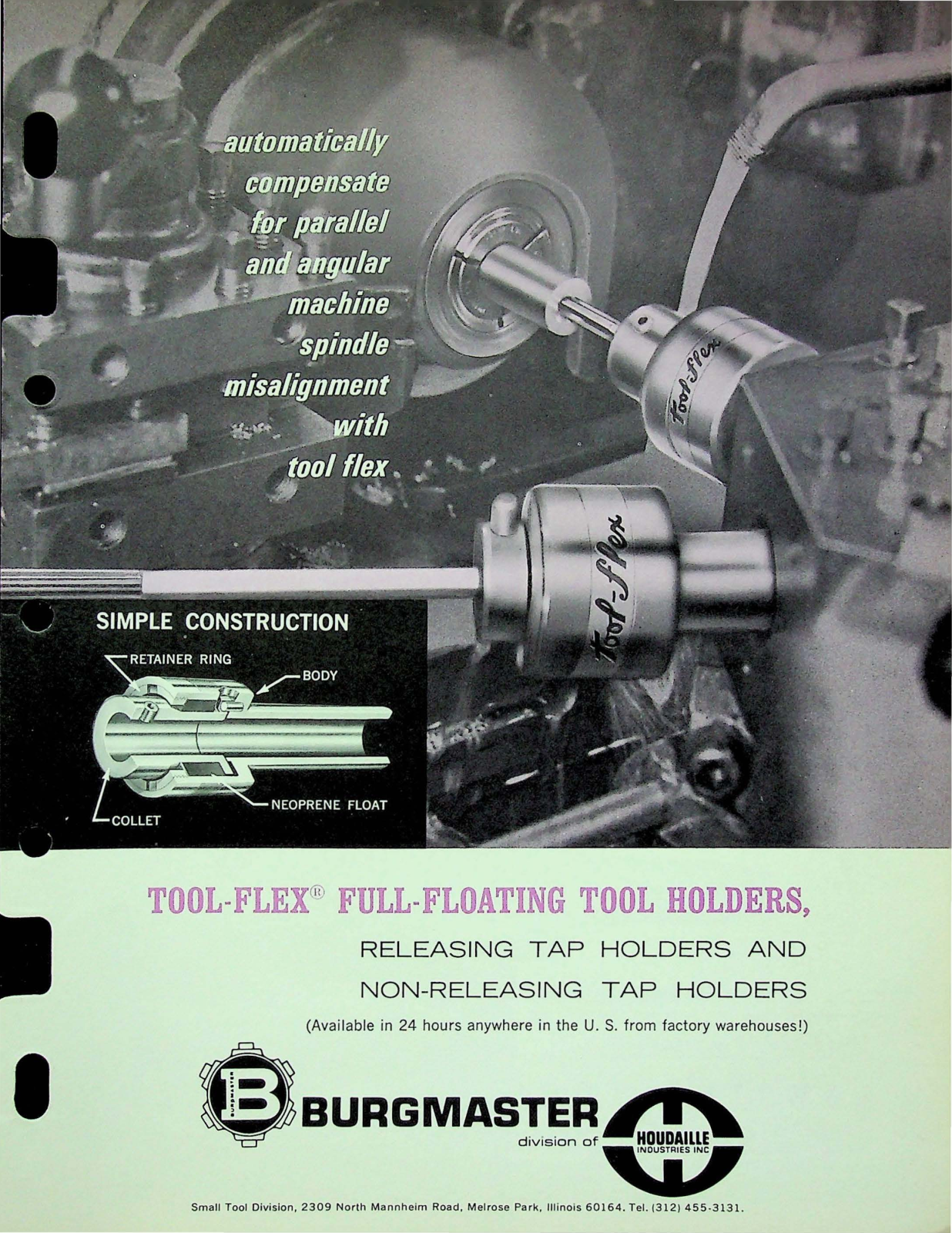 Burgmaster Tool-Flex Full Floating Tool Holders Other - ManualMachine.com