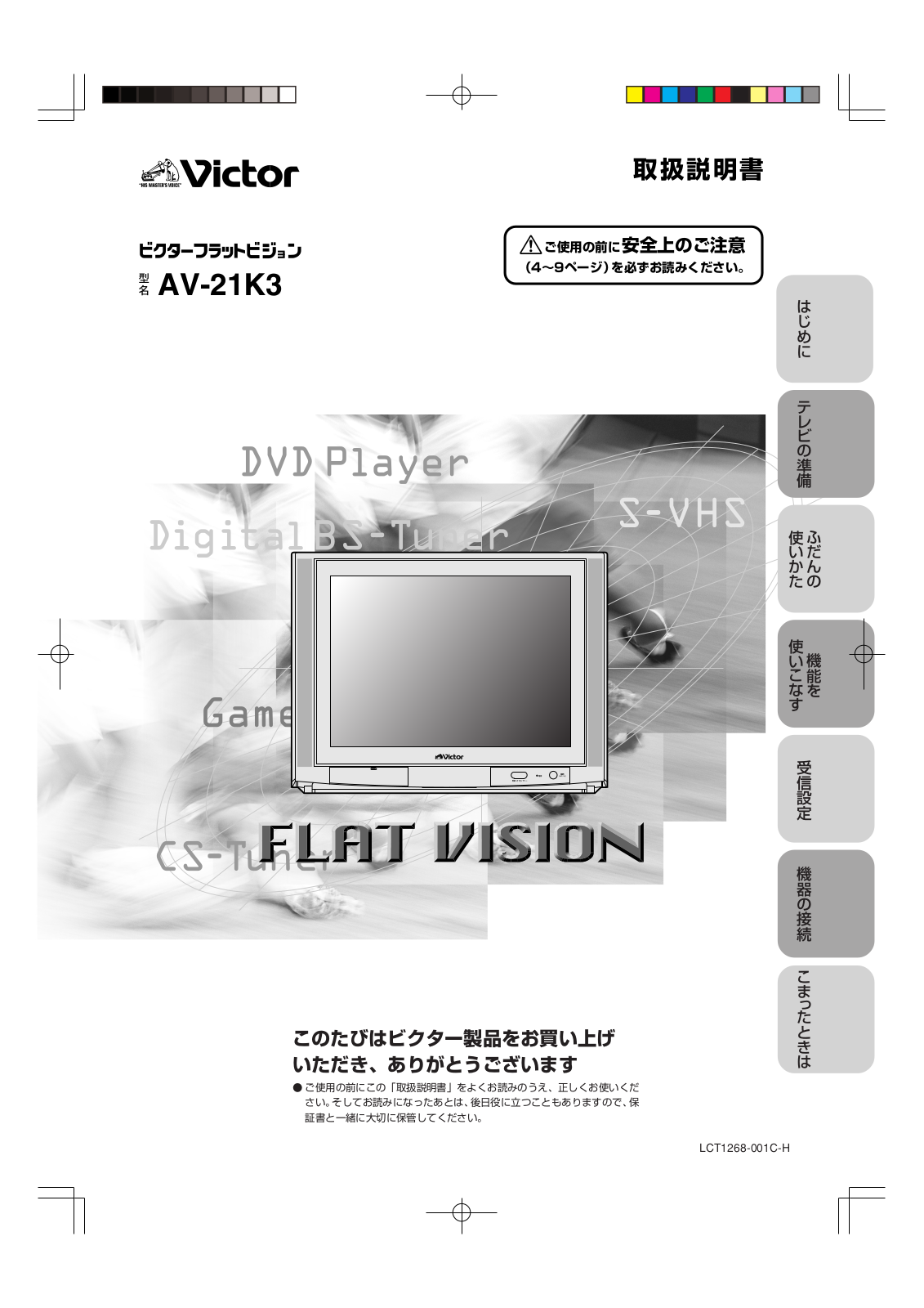 Victor AV-21K3 User Manual