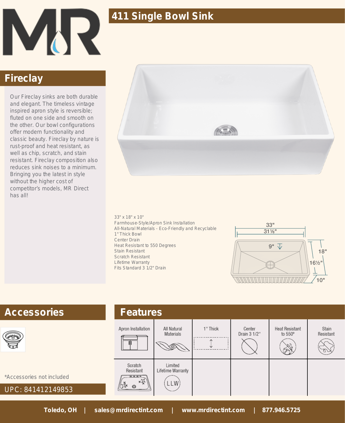 MR Direct MRDR2131 Specifications - ManualMachine.com