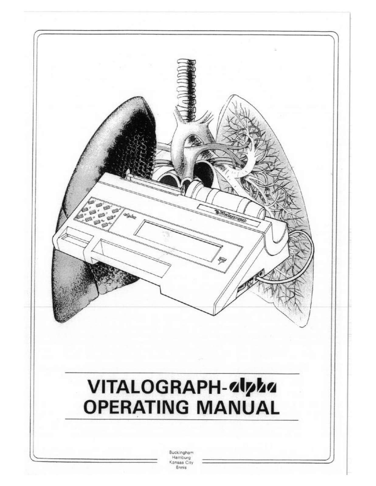 Vitalograph alpha User Manual