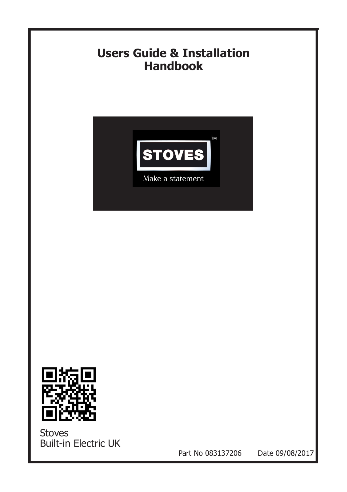 Stoves STERLING DELUXE, STERLING User Manual