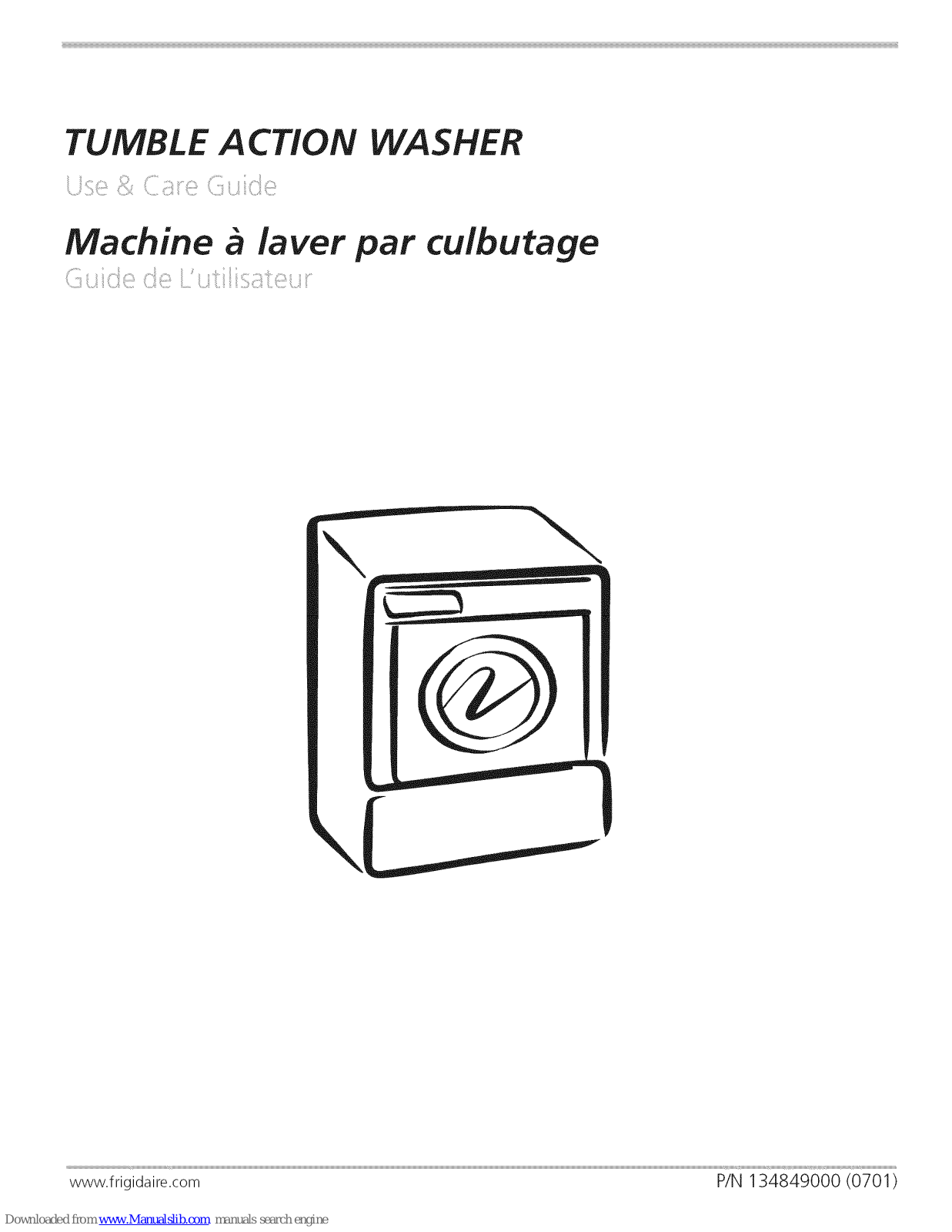 Frigidaire SAGQ7070KS0 Use & Care Manual - ManualMachine.com