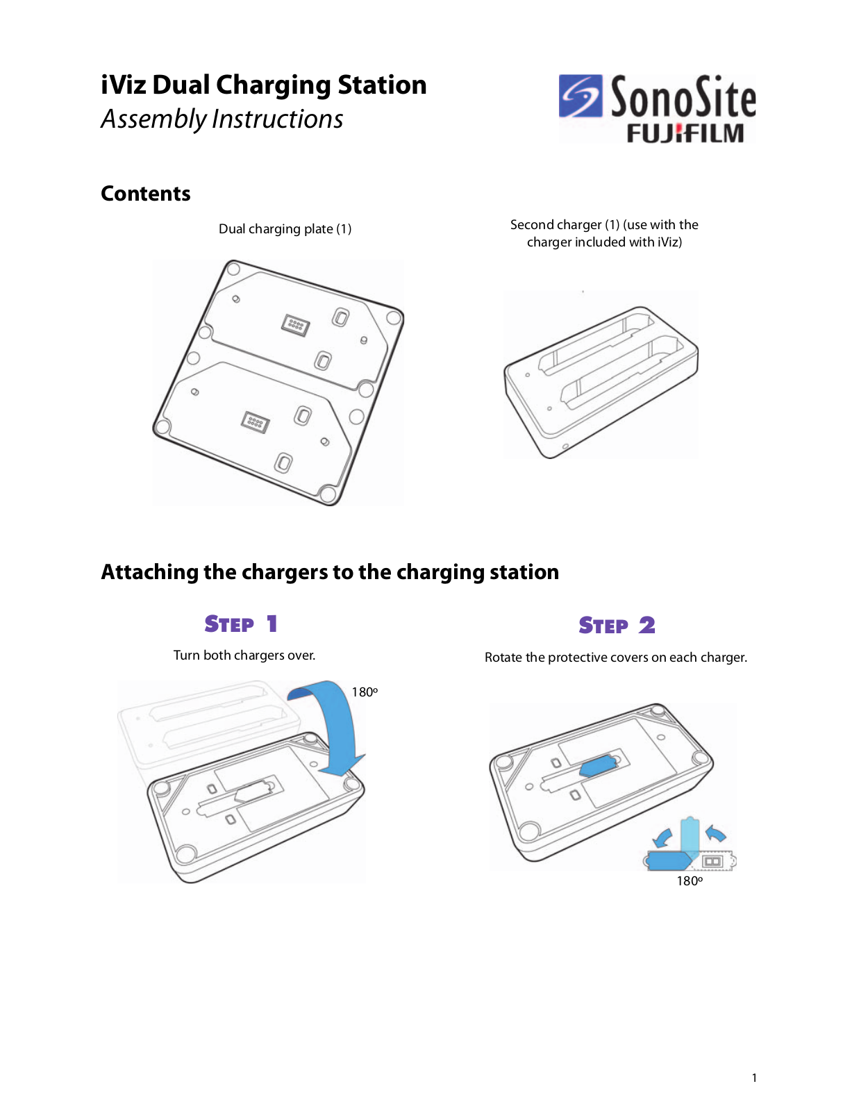 SonoSite iViz Assembly Instructions Manual