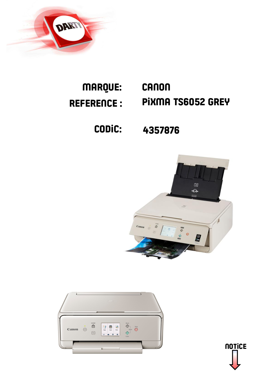 Canon PIXMA TS6052 User Manual