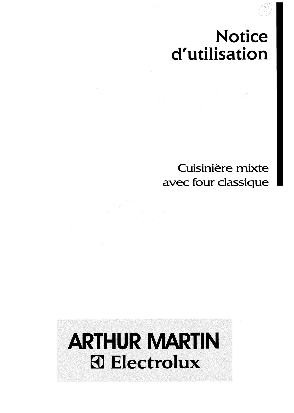 Arthur martin CM6478W1, CM6337-2, CM6347W1, CM6236W2, CM6327-1 User Manual