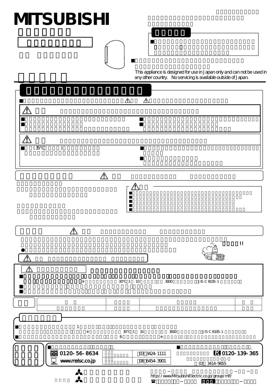 Melco LV4165A User Manual