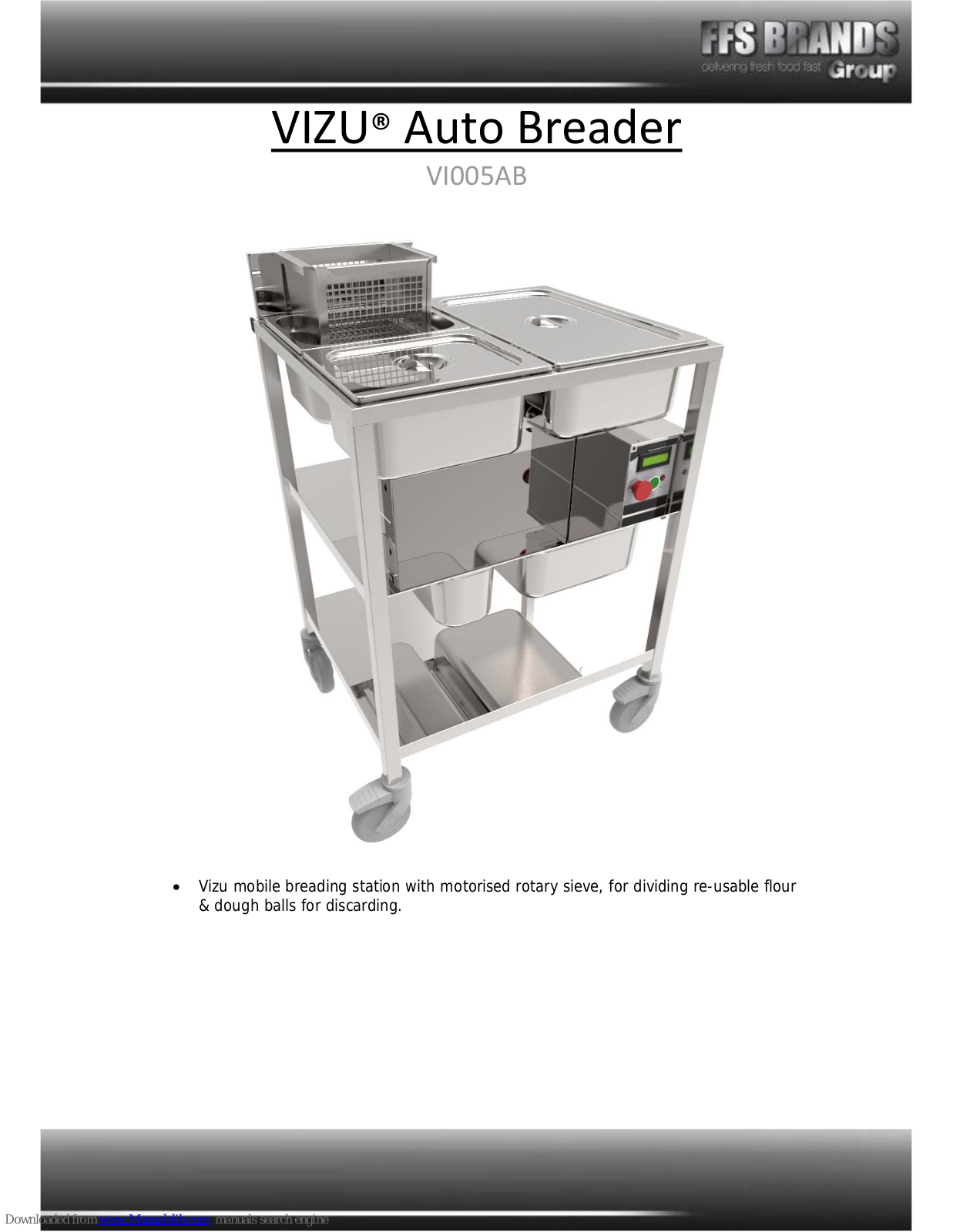 VIZU Auto Breader, VI005AB User Manual - ManualMachine.com