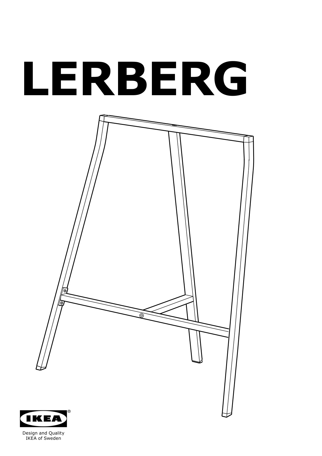 Ikea S59000705, S39047172, S09046428 Assembly instructions