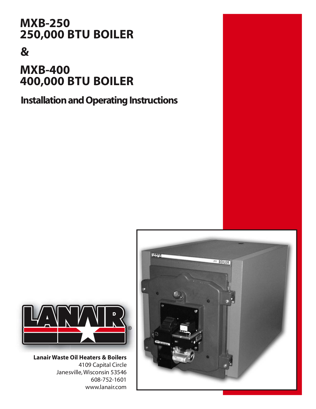 Lanair MXB400 User Manual