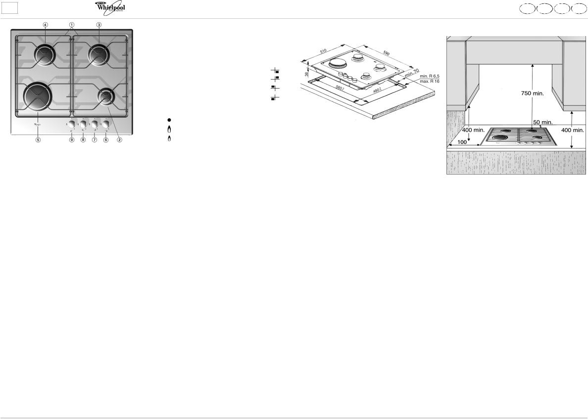 Whirlpool AKT 601/IX User Manual