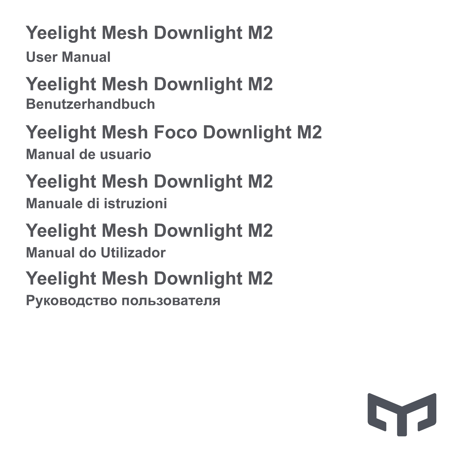 Yeelight YLTS02YL User Manual