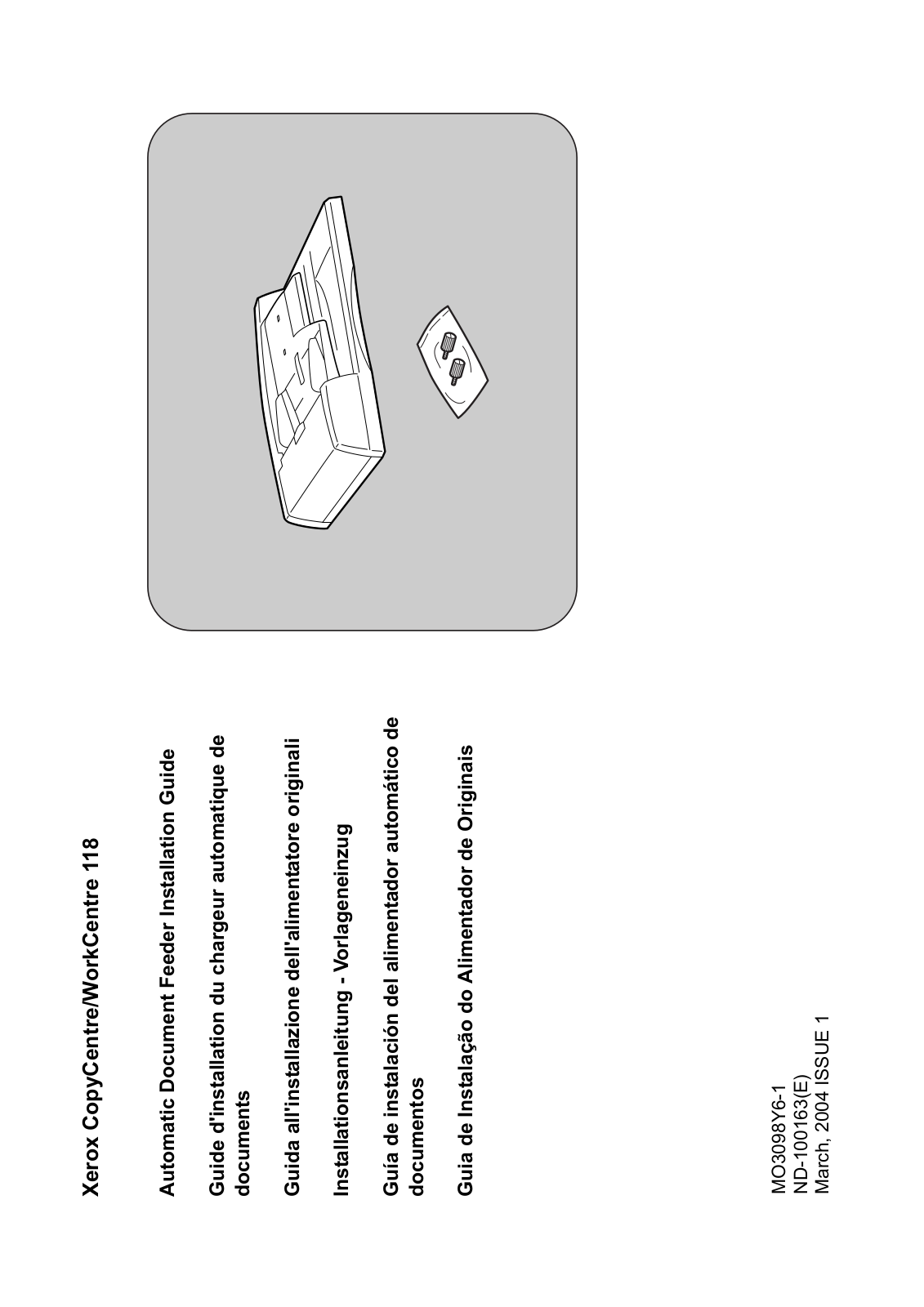 Xerox MO3098Y6-1 User Manual