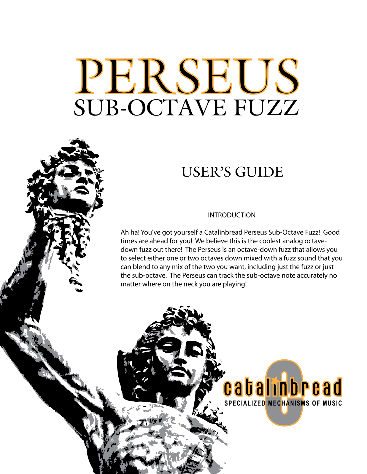 Catalinbread Perseus User Manual - ManualMachine.com