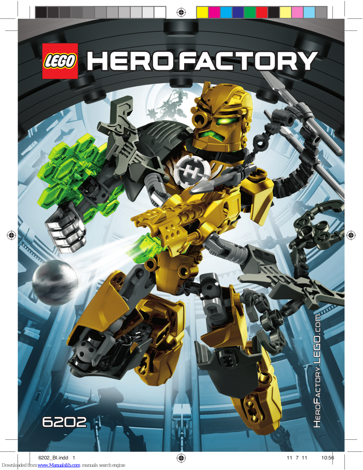 LEGO Hero Factory 6202, HERO FACTORY 6217 Assembly Manual