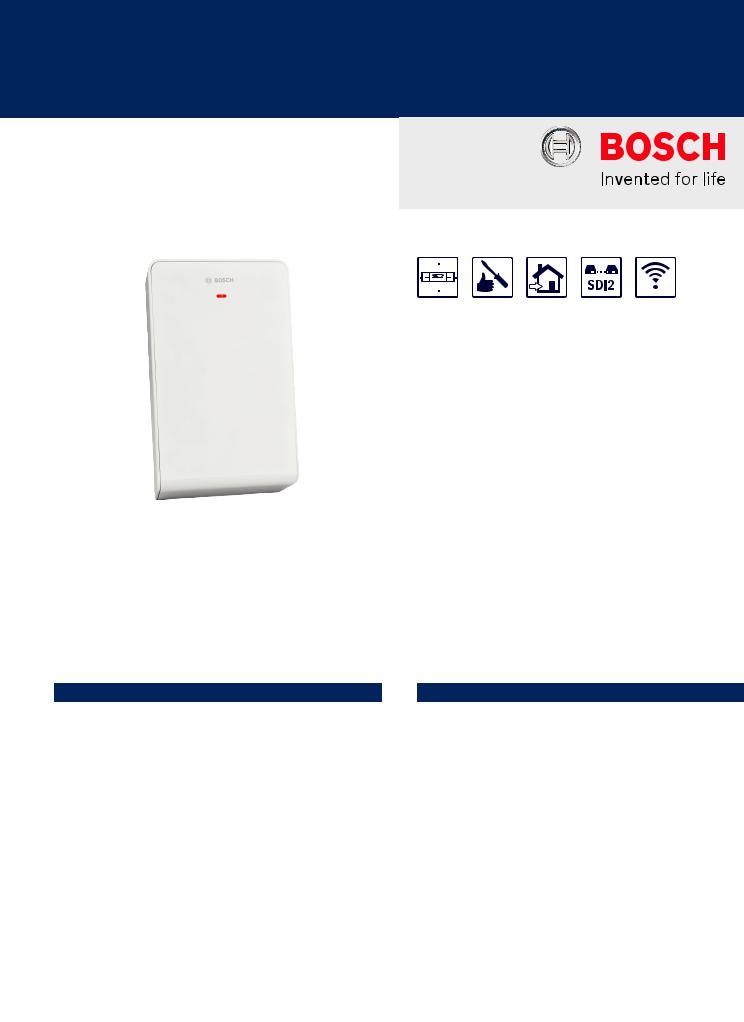 Bosch B810K Specsheet