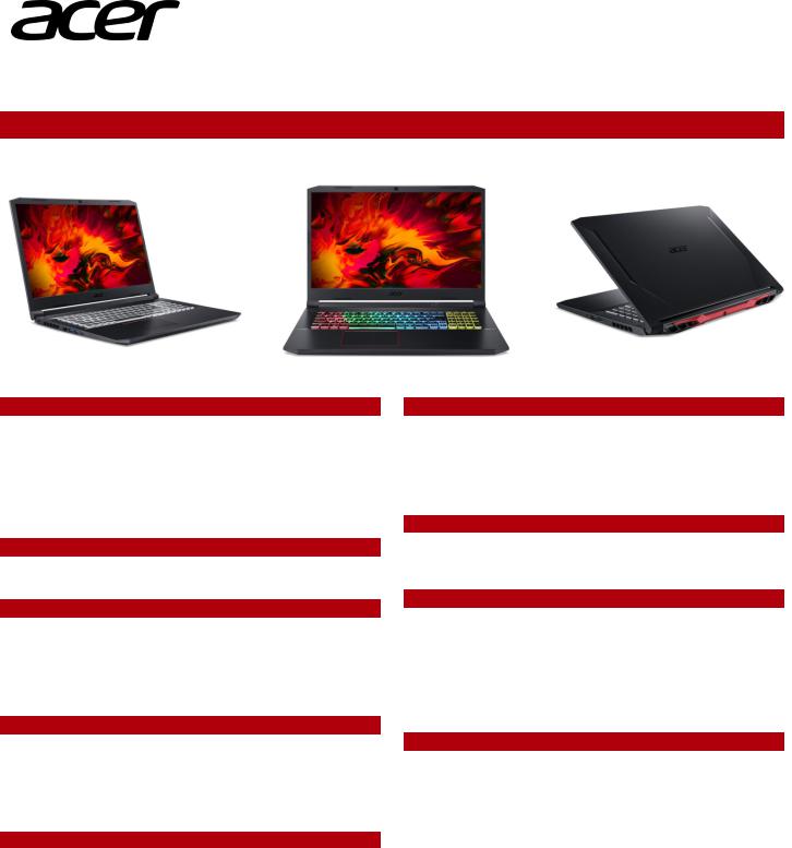 Acer AN517-52-7916 User manual