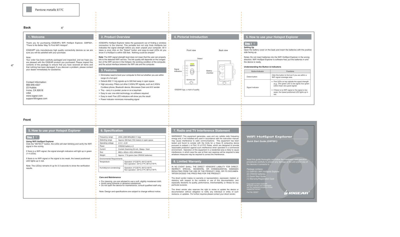 IOGear GWF001 User Manual